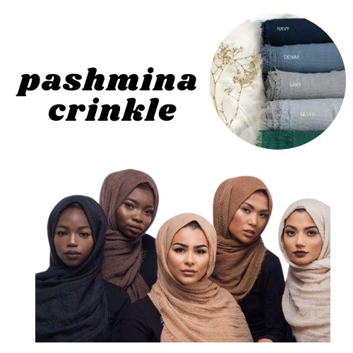 Hijab Pashmina Jilbab Bahan Katun Arabian Shawl Cotton Import Quality Wide