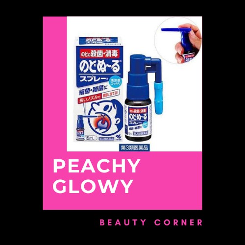 KOBAYASHI NODONOOL SORE THROAT SPRAY JAPAN 15ML