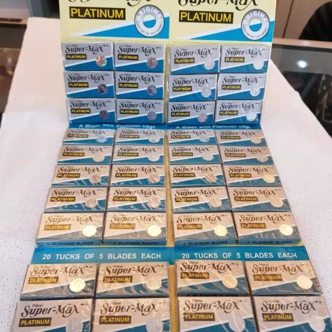 Silet Supermax Platinum Original Jual