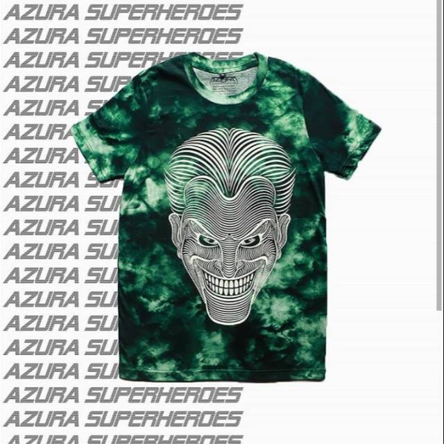 KAOS GLOW IN THE DARK AZURA DEWASA G GOBLIN GARIS GLOW / GLOW IN THE DARK