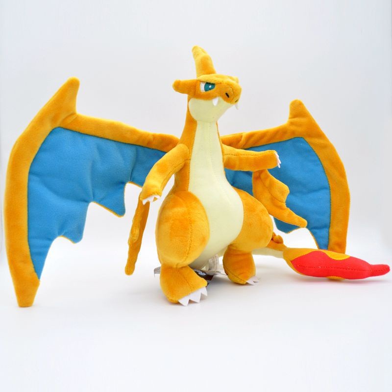 MOMBABY1 Edisi Mega - Boneka Pokemon Pikachu Mega Charizard / Boneka Charizard