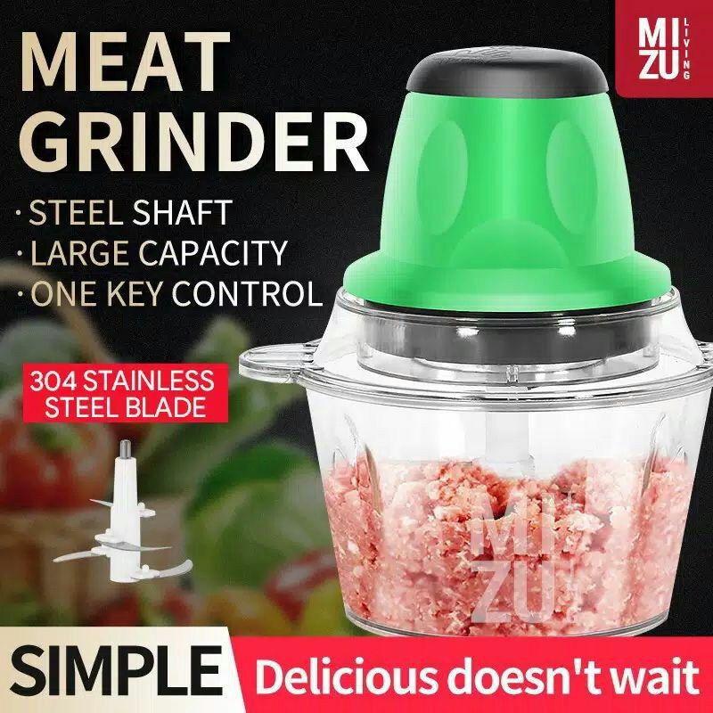 Mesin Giling daging Blender Mini Portable Electric Meat Grinder Penggiling serbaguna tajam 2 mode