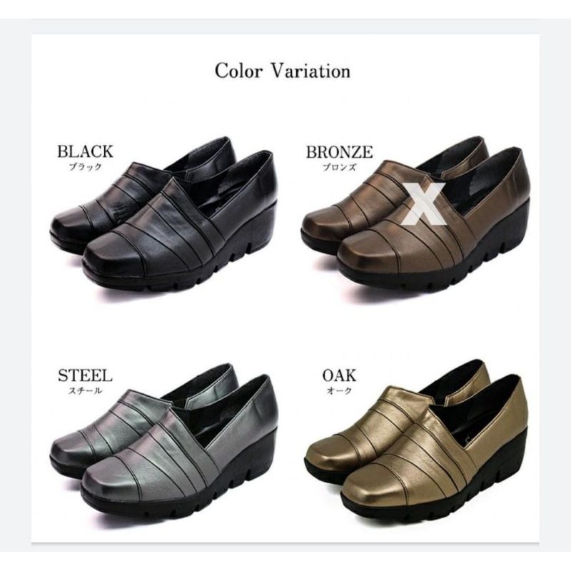 sepatu  booth first contact  made in japan