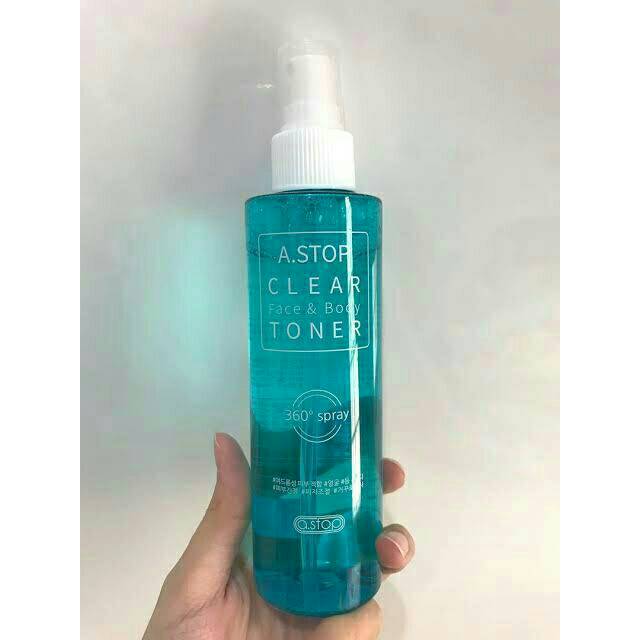 A.STOP CLEAR FACE AND BODY TONER 90%