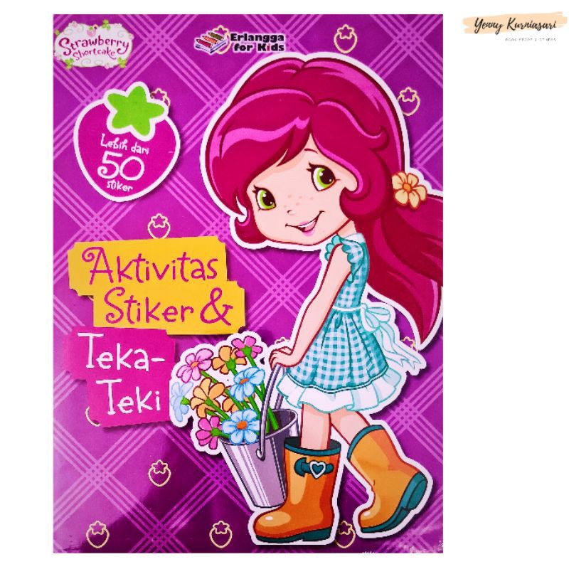 

Buku Stiker Strawberry Shortcake : Aktivitas Stiker & Teka-Teki