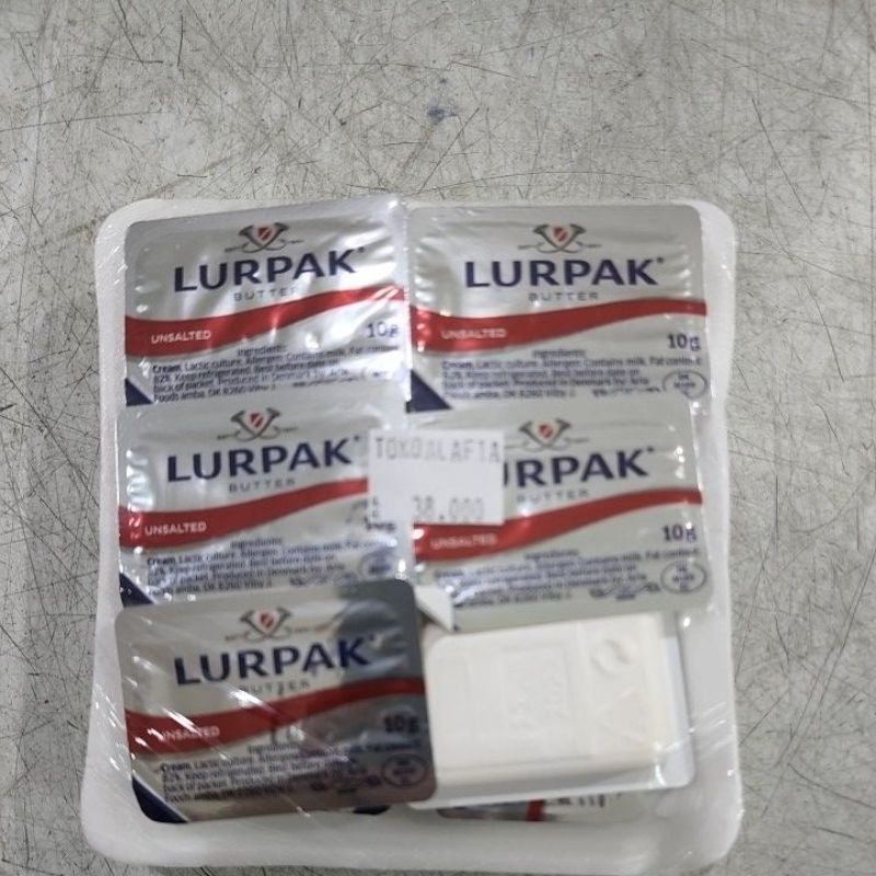 

Mentega / Unsalted butter LURPAK isi 10 pcs