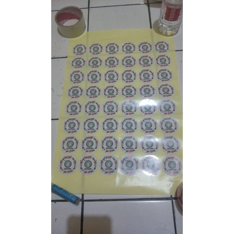 

stiker leafhea