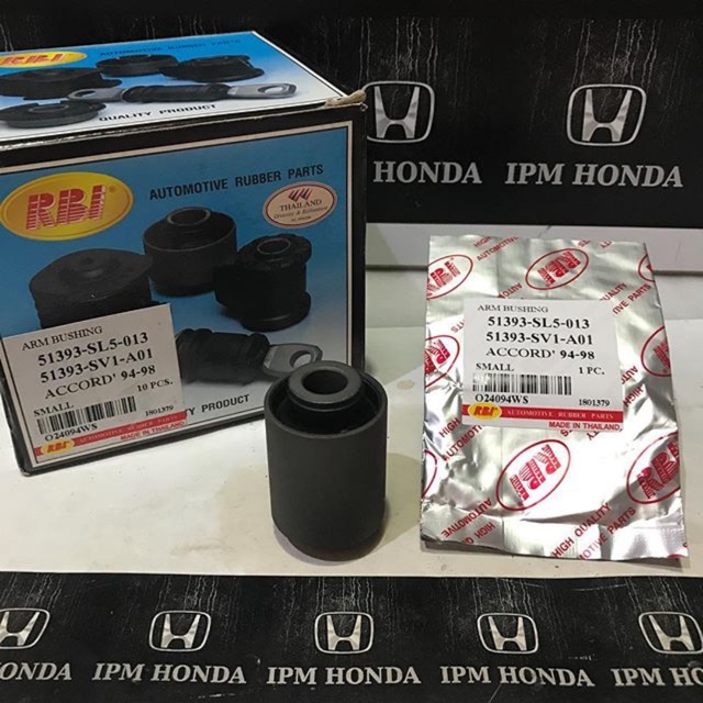 51393 SL5 RBI Thailand Bos Bush Bushing Arm Bawah Depan Bawah Honda Accord Cielo S84 S86 VTIL Odyssey RA6 RA8