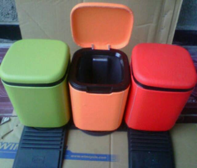 Tempat Sampah Mobil / Car Dustbin Full Color