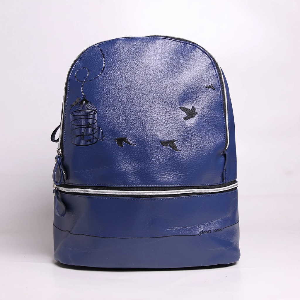 Tas Punggung Ransel Backpack Planet Ocean TGR 602624 Navy Original