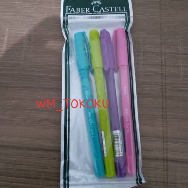 

FABER TRIPEN SET 4 IN POUNCH