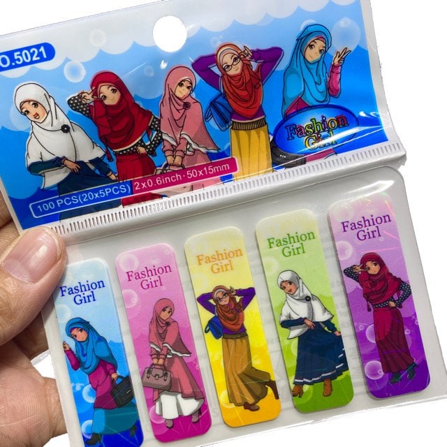 1 SET 100PCS STICKY NOTE BTS HOLOGRAM KPOP-STICKYHIJAB