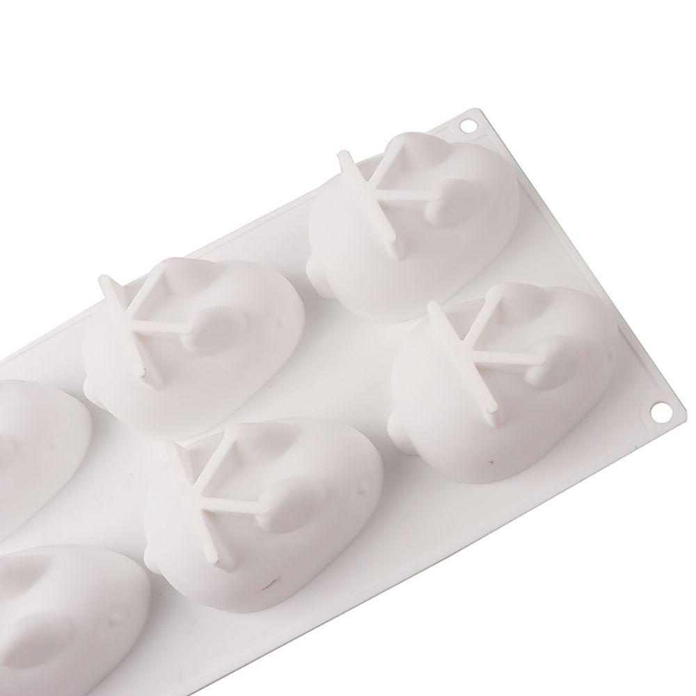 R-FLOWER Baking Mold Bunny Silikon Cetakan Fondant 6-rongga