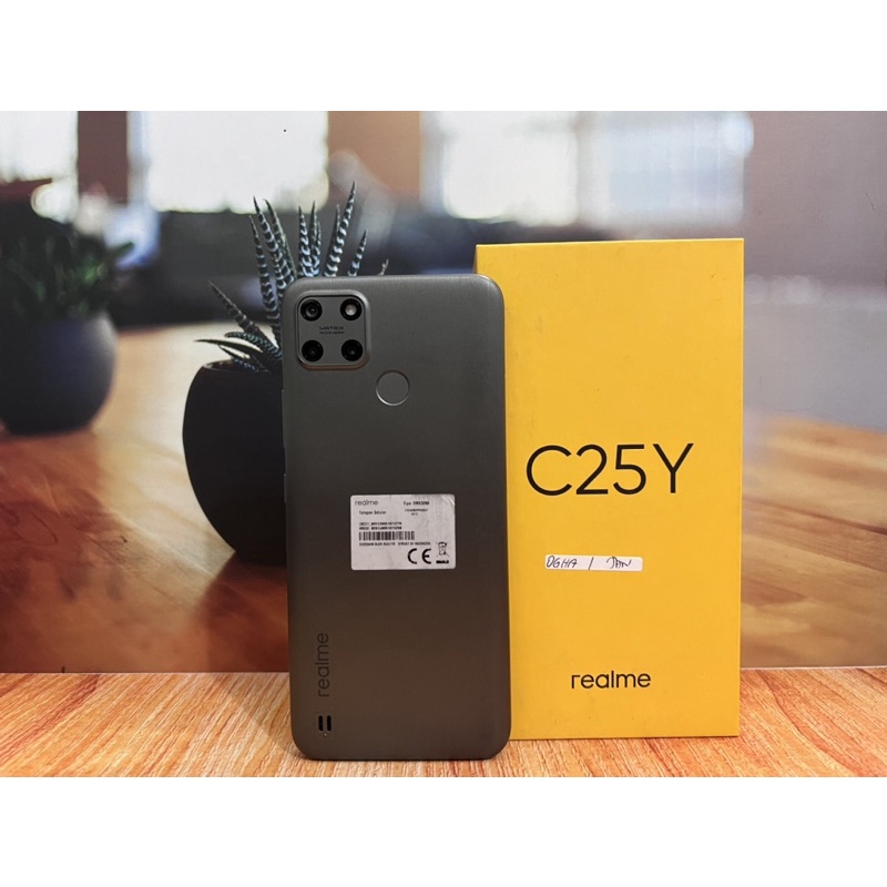 REALME C25Y 4/64 Second Bekas garansi Resmi