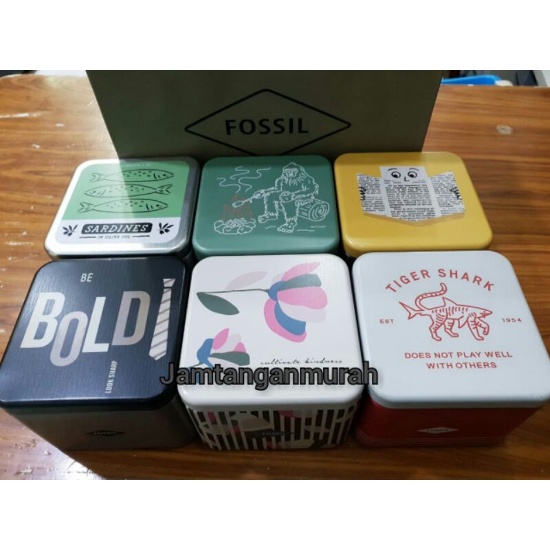 Kotak Jam Tangan Fossil Original Fulset Kualitas Original