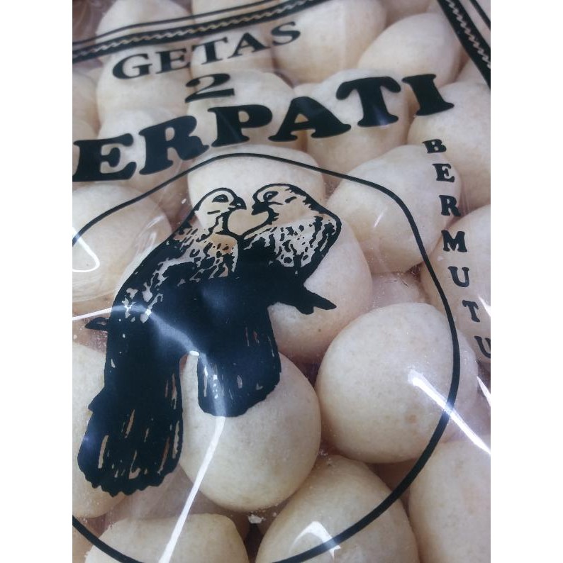 

A4709Z7A Kerupuk Getes/Getas Ikan Tenggiri 100% Asli Bangka Cap Dua Merpati S0Asu