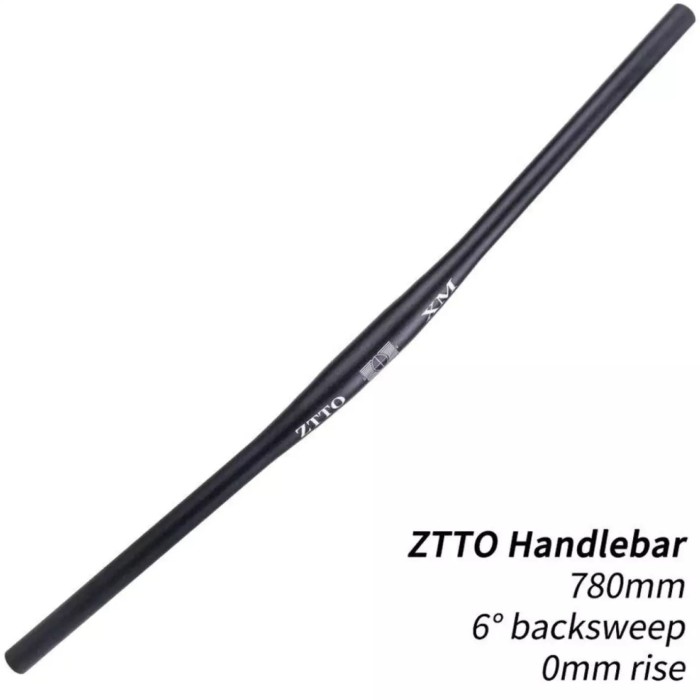 HANDLEBAR FLAT ZTTO ALLOY 780 MM - STANG SEPEDA MTB