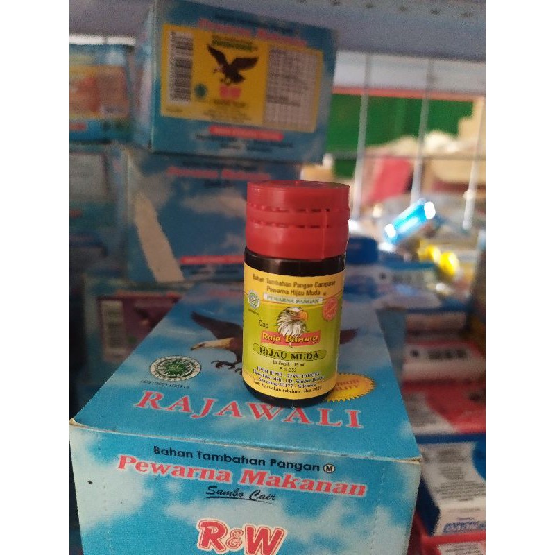

Pewarna Makanan Rajawali Hijau muda