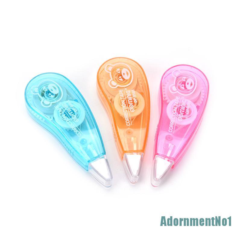 (AdornmentNo1) 1pc Correction Tape / Tip Ex Kertas Roller Motif Kartun Untuk Stationery Sekolah / Kantor