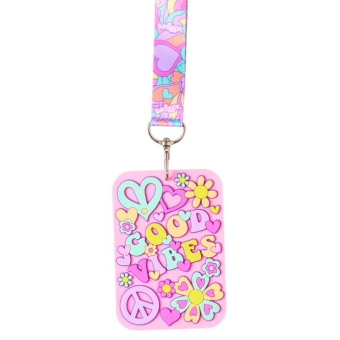 

Smiggle Good Vibes Scented Id Lanyard - Pink Terlaris