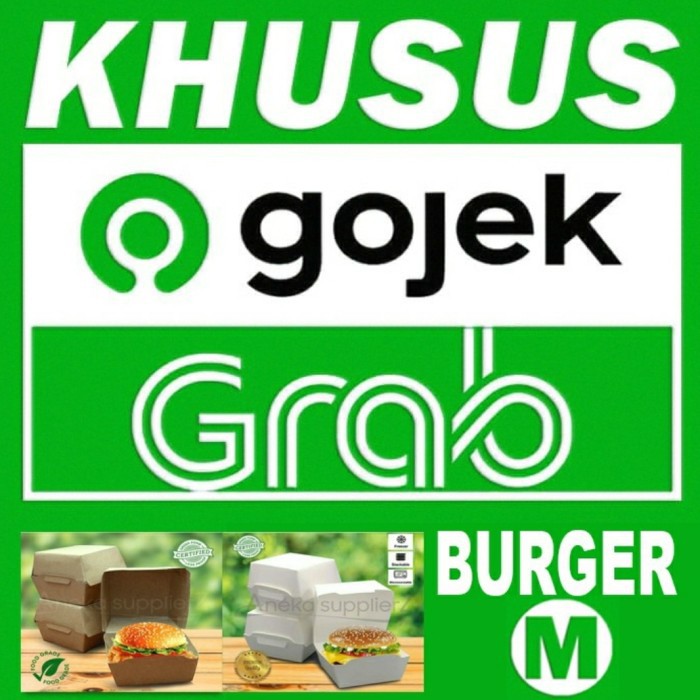 

Burger Box M | Grab-Gojek