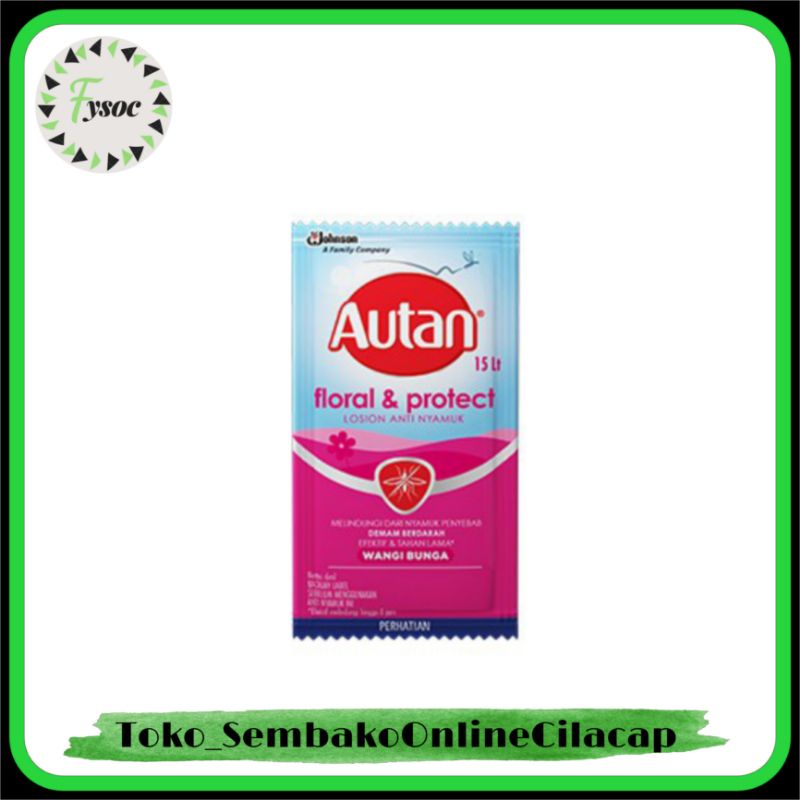 AUTAN JERUK LEMON SACHET | LOTION ANTI NYAMUK