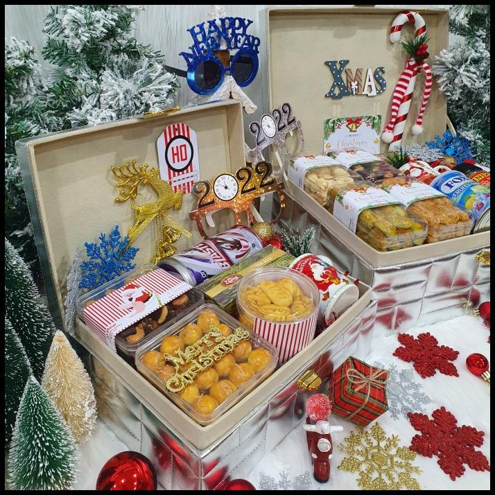 

Paket Dekorasi Hampers Natal Christmas Parcel Hadiah Kue Kering 105 Promo Ramadhan