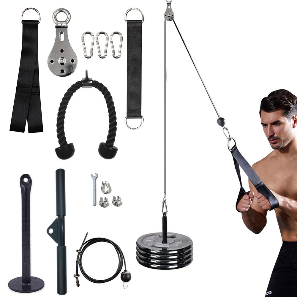 KATROL FITNES GYM PULLEY CABLE ALAT FITNES KATROL FITNES FITNES ARM
