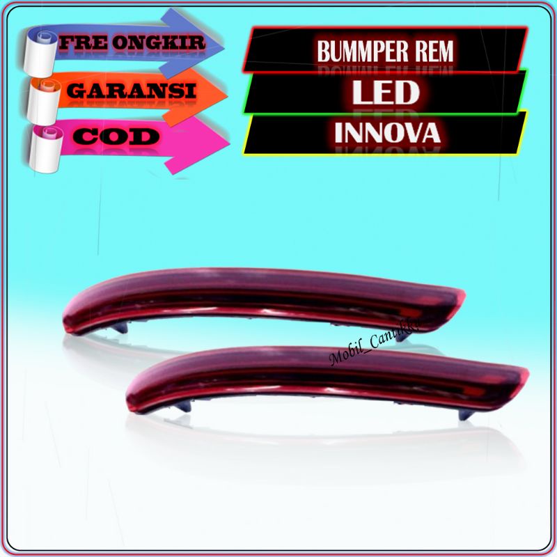 Variasi Lampu Led Bemper Mobil Innova
