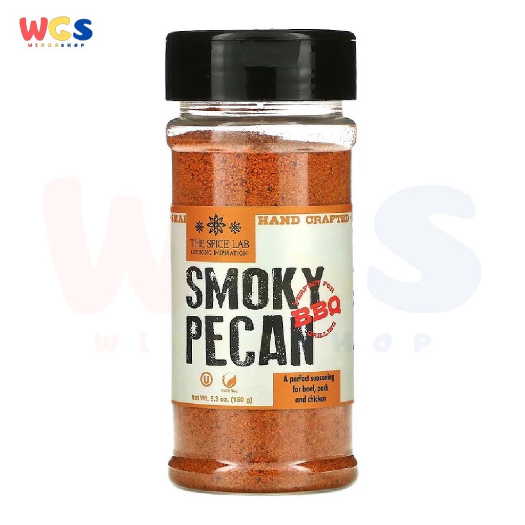 The Spice Lab Smoky Pecan Rub Savory Sweet Heat Pecan Spice 5.3oz 150g