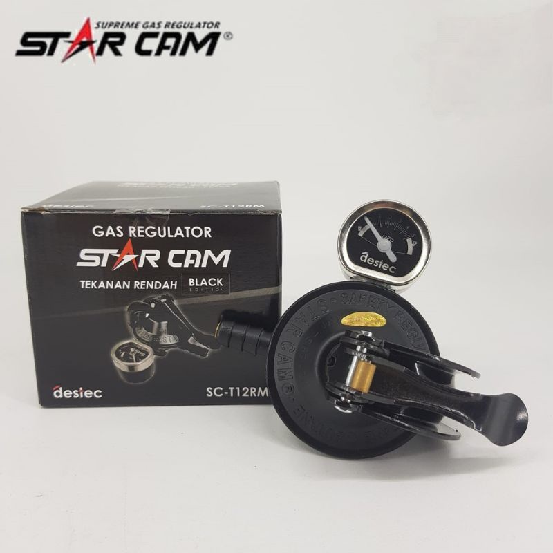 Starcam  ,  SC - T12RM   ,  Regulator Gas  ,  Star cam  ,  Kepala Gas Superlock  TEKANAN RENDAH