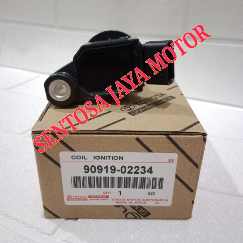 Coil Ignition Koil Alphard Camry Harrier 90919-02234 Denso Japan