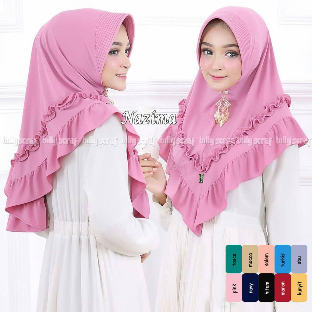 Sarrah Jilbab Khimar Instan