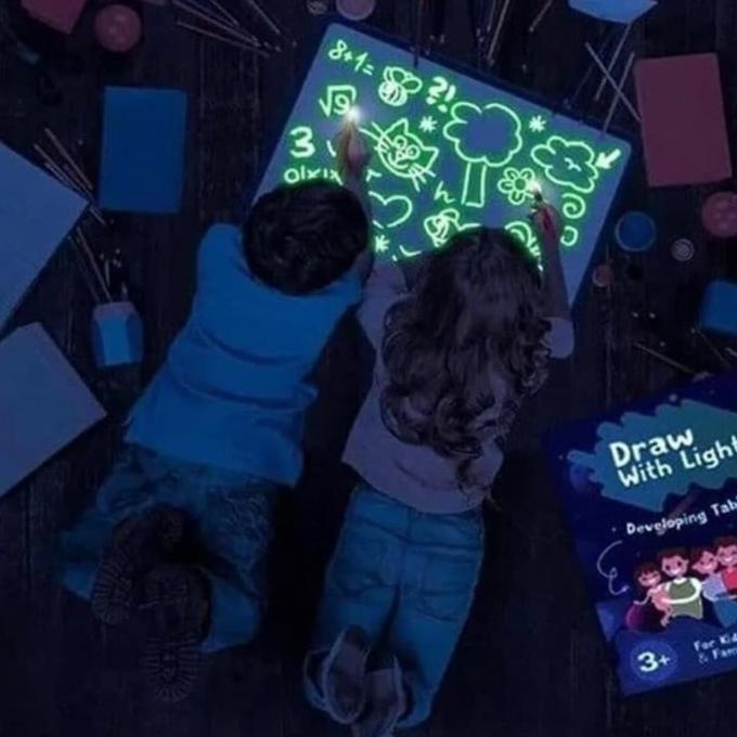

Papan Glowing / Magic Glowing Tablet / Papan Menyala
