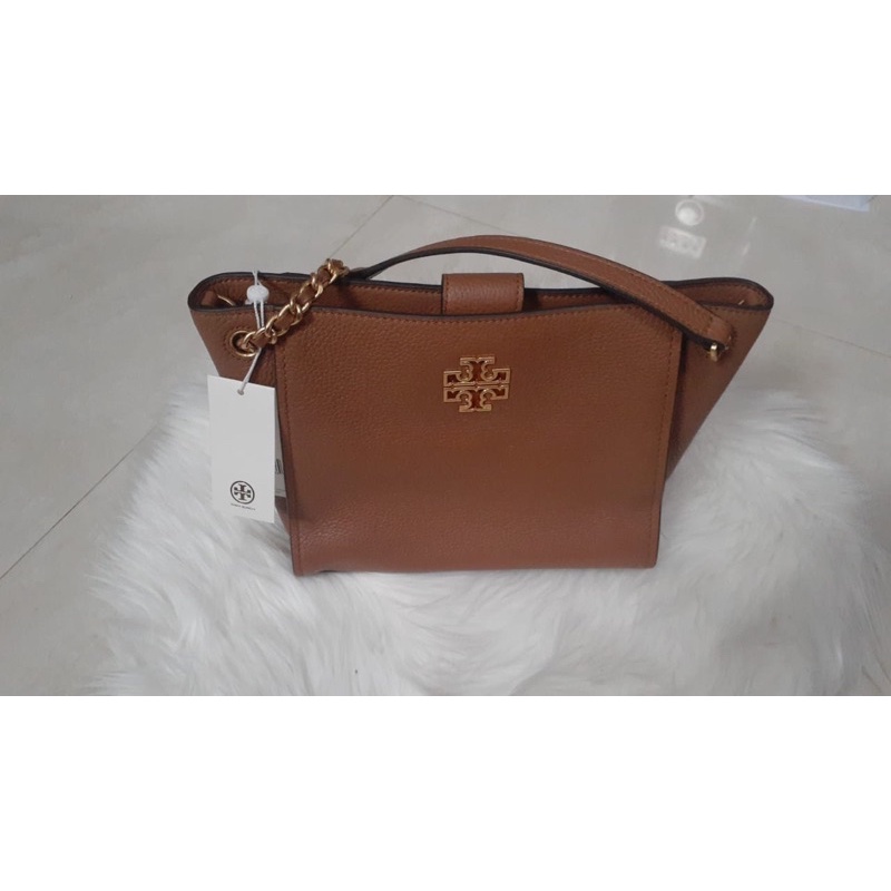 nwt tb britten mini tote bark