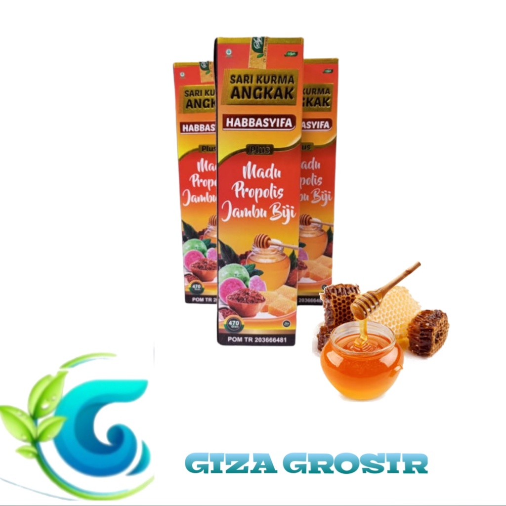 Sari Kurma Angkak HABBASYIFA | Angkak Jambu Biji Propolis