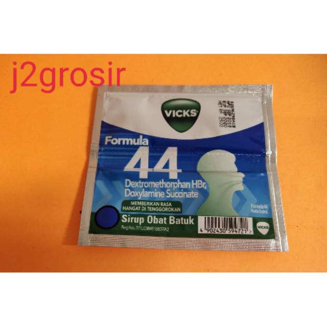 VICKS SACHET FORMULA 44 ISI 2