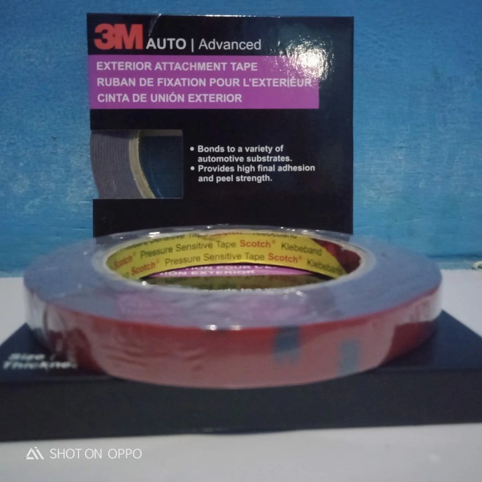 

Eklusif Dabel Tip 3M Interior Mobil / Doubel Foam Tape 3M 5666 12Mm Terbatas