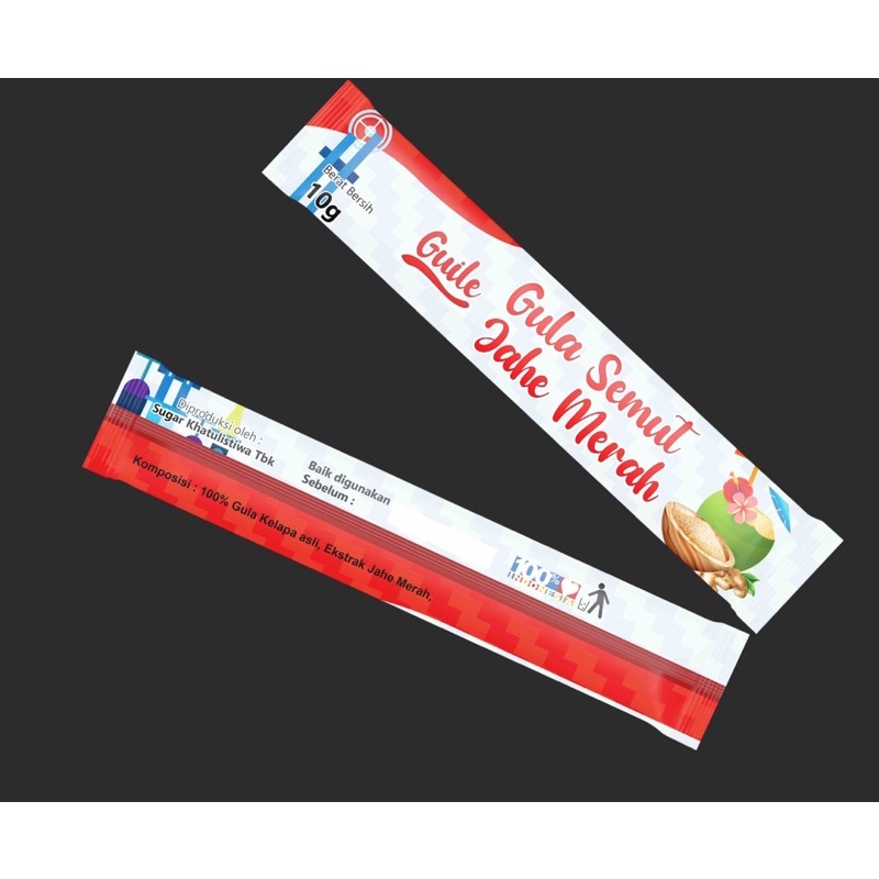 

cetak sachet 5 x 12 cm center sealer