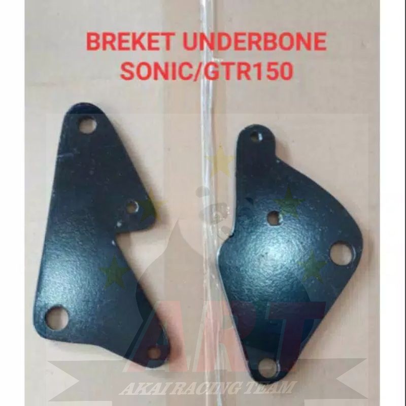 Breket Underbone Sonic 150R Tebal 6mm / Breaket FootStep Underbone Sonic 150 R