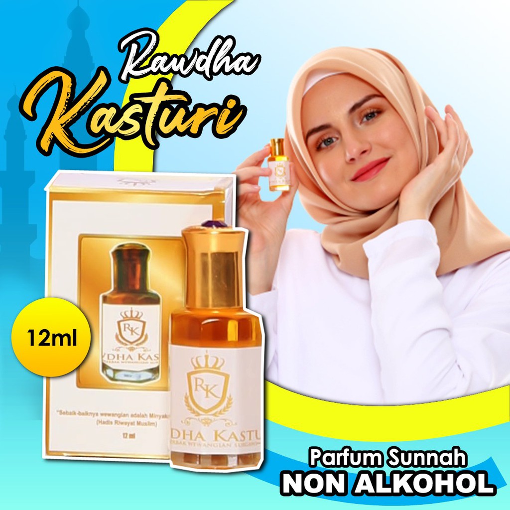 Minyak Kasturi Kijang Original Minyak Kasturi Asli - Rawdha Kasturi