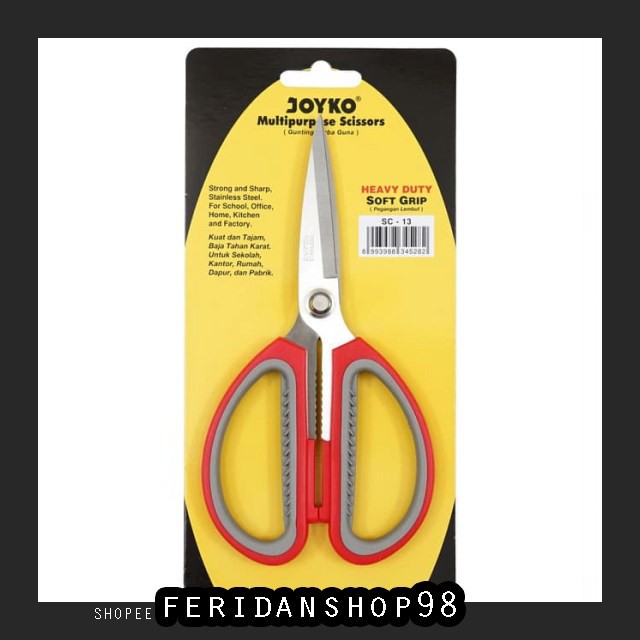 

BT532 SCISSORS GUNTING BEST JOYKO SC-13 BY FERIDANSHOP98