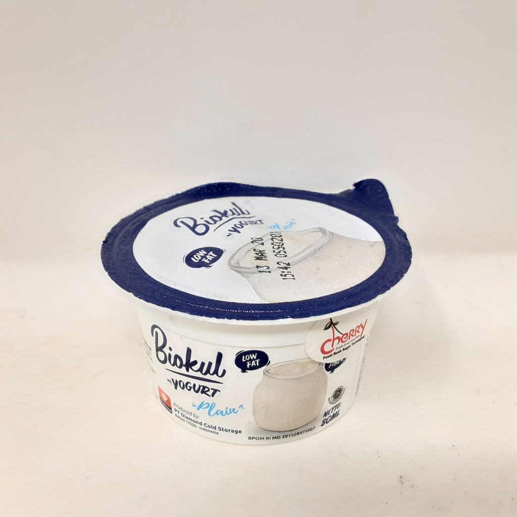Jual YOGURT BIOKUL YOGHURT STIRRED PLAIN 80 ML Shopee Indonesia