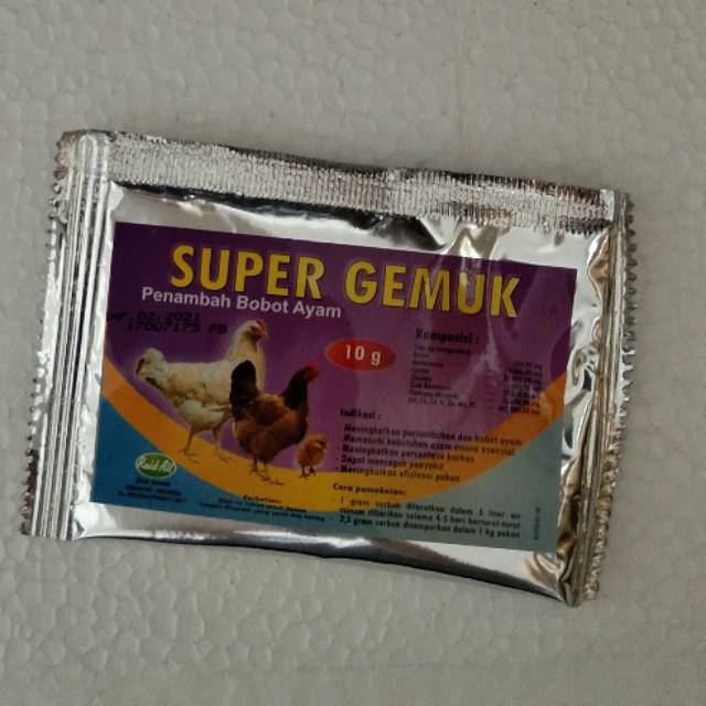 Jual Sale Vitamin Penggemuk Ayam Super Gemuk Jakarta Barat Bratajaya02 Tokopedia