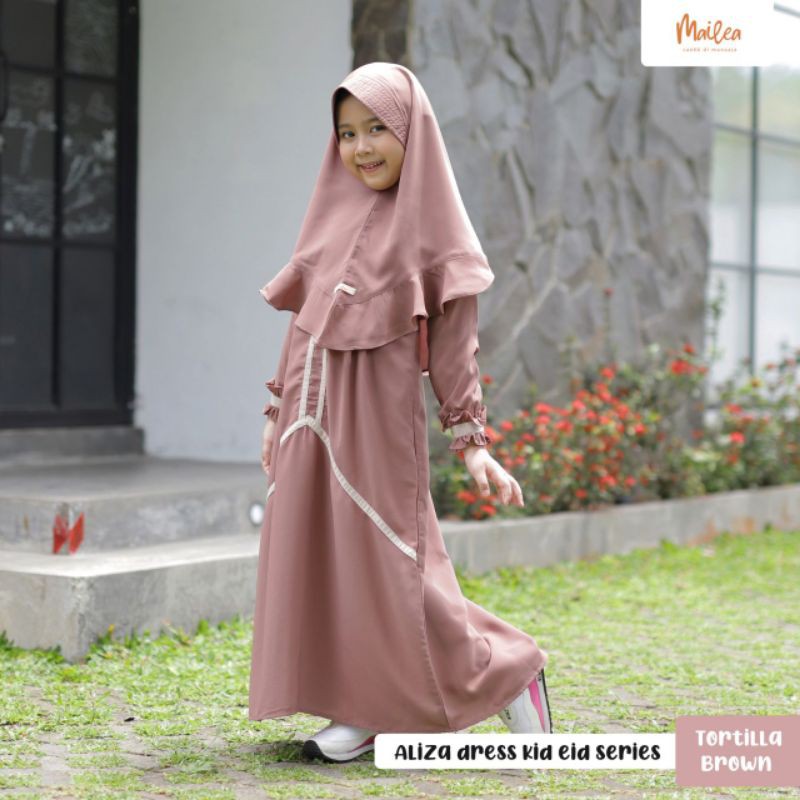 GAMIS ANAK PREMIUM KEKINIAN - ALIZA DRESS KIDS