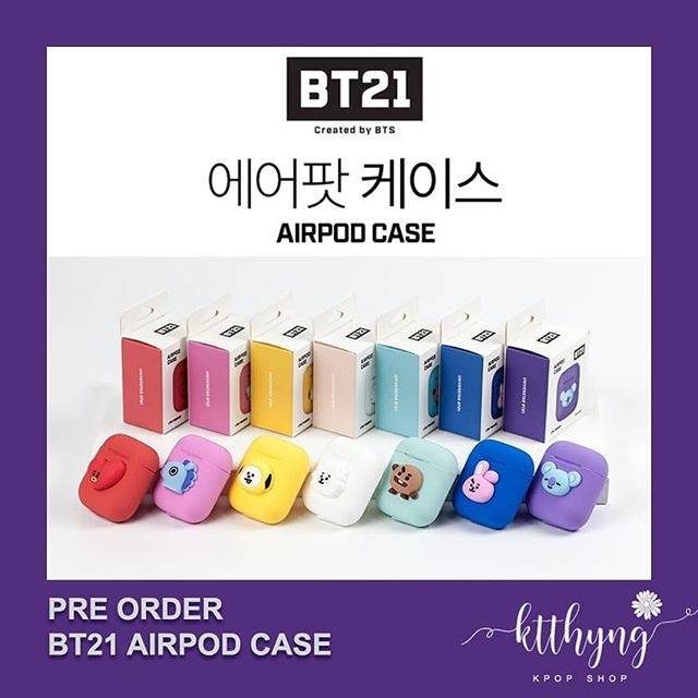 BT21 AIRPOD CASE