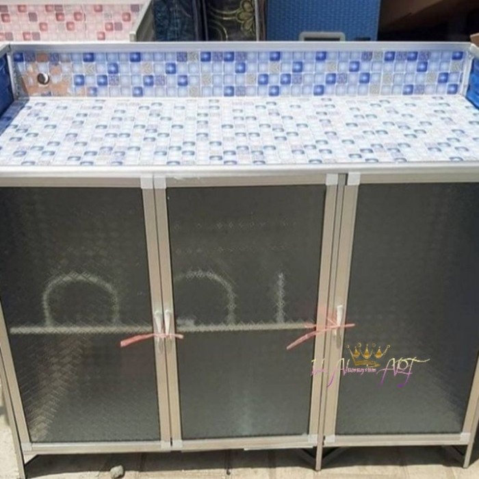 Meja Kompor Rak Dapur Bahan Alumunium