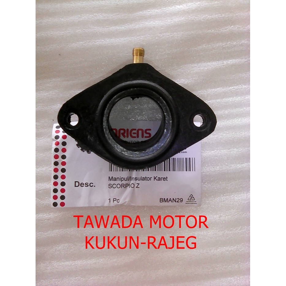 MANIPOOL INSULATOR KARET YAMAHA SCORPIO