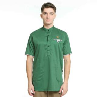  BAJU  MUSLIM  KOKO KURTA BRANDED  TANGAN PENDEK ORIGINAL  YAKA 