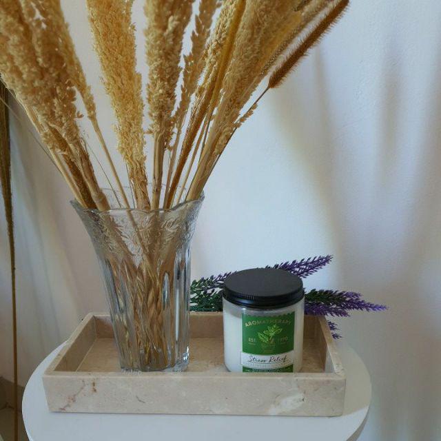 Nampan Marmer,tatakan Marmer Warna Cream